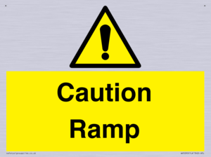 Caution Ramp